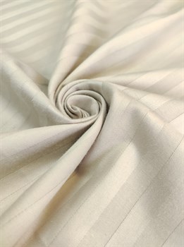 Ткань страйп сатин "Тауп"   хлопок 100% ширина 240 - фото 10760