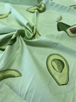 Ткань бязь премиум Авокадо 150 см - фото 12716