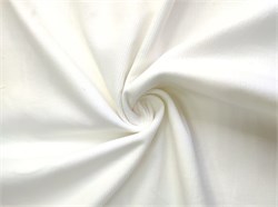 отрез 1,1  метр  кулирная гладь Белая 5343 - фото 15785