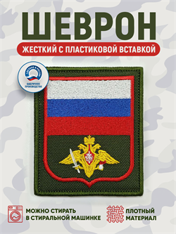 Шеврон нарукавный Россия сухопутные войска орел факел 5434 - фото 16113
