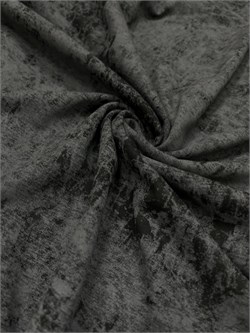 Отрез 0.55 м кулирная гладь варенка цвет черный 5611