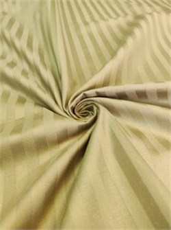 Отрез 0.9 м  Страйп сатин Олива ширина 240 ширина 5631