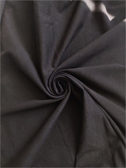 Отрез 0.5 м кулирная гладь черная 5635