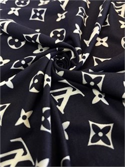 Отрез 0.6 м трикотажное полотно масло 5639