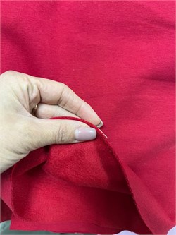 Отрез Футер 3х нитка начес  "красный " 0,67  метра 5714