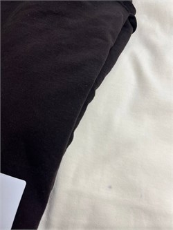 Отрез 1.5 м Кулирная гладь с микро велюром Темный шоколад 5770