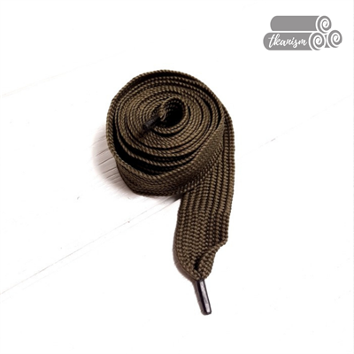 Шнурок для худи  Хакки плоский 160 см ширина 20 мм - фото 4985