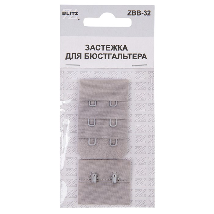 Застежка "BLITZ" ZBB-32 нейлон 32 мм 5 х 1 шт. 01 3355 - фото 9743