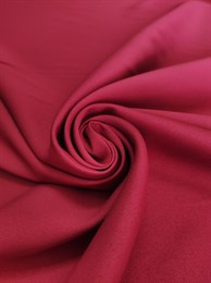 Ткань "Барби" костюмный креп Бордовый