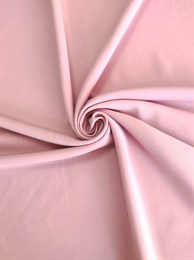 Ткань "Барби" костюмный креп Нежно Розовый рулон 30 метров