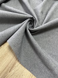 Лён искусственный (костюмная ткань) Серый