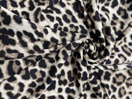 Плательная ткань Прада принт Леопард классика (светлый) состав 97 ПЭ 3 лайков