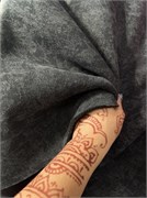 Отрез 1 метр футер 3х нитка начес варенка черного цвета есть тех вырез (диаметр 10 см)+ стрелка 5415