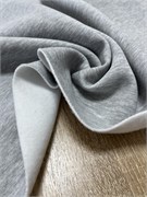 Отрез 1.28 м  футер 3-х нитка с начесом меланж ( загрязнение с изнанки) 5438