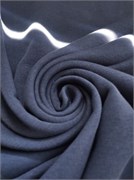 Отрез 1.28 м  футер 3-х нитка с начесом  Антрацит  ( тех. вырез) 5440