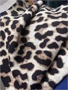 Отрез 2.9 метра  Прада  принт леопард 4607