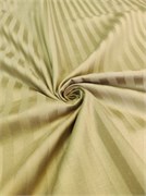 Отрез 0.9 м  Страйп сатин Олива ширина 240 ширина 5631