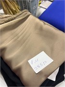 Отрез 1 м шелк цвет капучино (есть затяжки) 5632