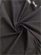 Отрез 1.3 м кулирная гладь черный  (непрокрас) 5634