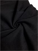 Футер черный 2х нитка отрез 0, 4 метра  95 хл/5 эл 5703