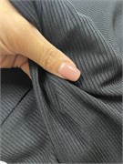 отрез 1,1 метр лапша   черный 5707