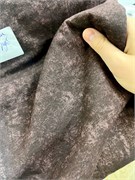 Отрез 1.05 м кулирная гладь Варенка коричневая 5723