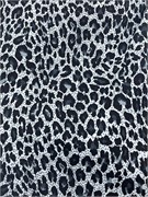 Отрез 0.6 м Кулирная гладь леопард серо-синий 5733