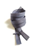 Швейная молния 50 см потайная неразъемная Серый
