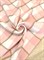 Ткань в клетку фуле розовый рулон 30 метров - фото 10828
