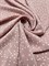 Плательная ткань Прада принт  маленький горох на пудре состав 97 ПЭ 3 лайкра - фото 12401