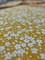 Плательная ткань Прада  принт маленькие цветы на желтом состав 97 ПЭ 3 лайкра - фото 12457