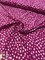 Плательная ткань Прада  принт  крапинка на фуксии состав 97 ПЭ 3 лайкра 4394 - фото 12466