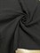 Ткань Муслин жатый двухслойный цвет "Черный " состав 100% хлопок - фото 12699