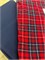 Отрез 1.15 м Кулирная гладь Красная клетка (Есть шов) 5739