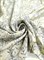 Ткань Штапель крем брюлле "Белые цветы" вискоза 100%"