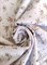 Ткань Батист с мушками цветы на сиреневом хлопок 100% - фото 6569