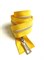Молния разъемная  спираль 60 см   "Желтая с серебристой спиралью" - фото 6641