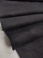 Микровельвет ткань цвет Черный плотность 270 гр. 2907 - фото 8112