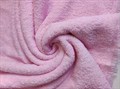 Ткань махра Турция плотность 400 гр хлопок 100% Нежно розовая - фото 8756
