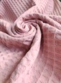 Вафельная ткань премиум ширина 240 см цвет Пудра большая ячейка 15 мм 3112 - фото 8768