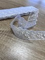 Кружево ширина 3,5 см цвет белый упаковка 3252