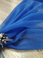 Фатин ткань мягкий ширина 300 см Турция синий 3280 - фото 9434
