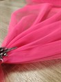 Фатин ткань Евро ширина 300 см Турция Яркий розовый 3283