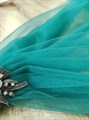 Фатин ткань Евро ширина 300 см Турция изумрудный 3288