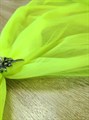 Фатин ткань Евро ширина 300 см Турция салатовый неон 3291